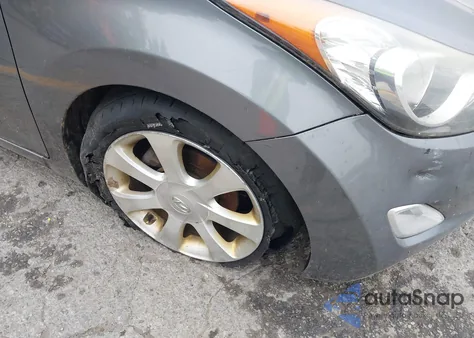 2012 Hyundai Elantra Limited z USA, uszkodzony, nr VIN 5NPDH4AE9CH082409